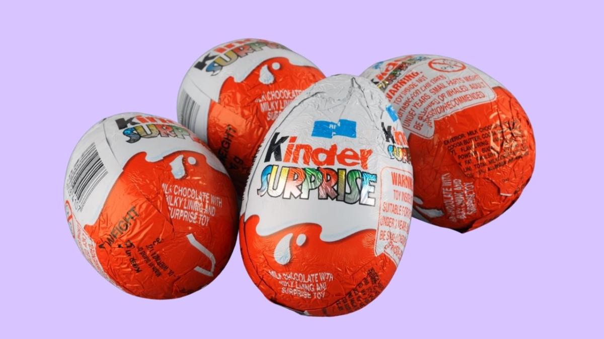 kinder eggs, among other easter chocolates that are being recalled over salmonella concerns