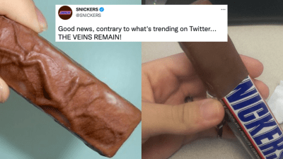 Snickers Has Officially Responded To Claims It Removed The ‘Dick Vein’ From The Chocolate Bar