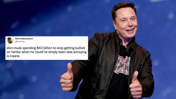 Elon Musk buys twitter