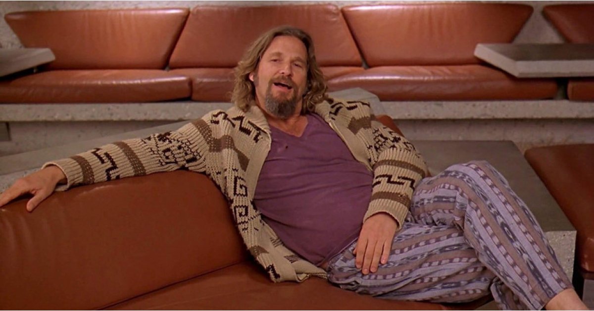 The cardigan from The Big Lebowski