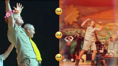 Pls Watch Robert Irwin Join The Wiggles On Stage To Perform Crocodile Hunter Just Like His Dad