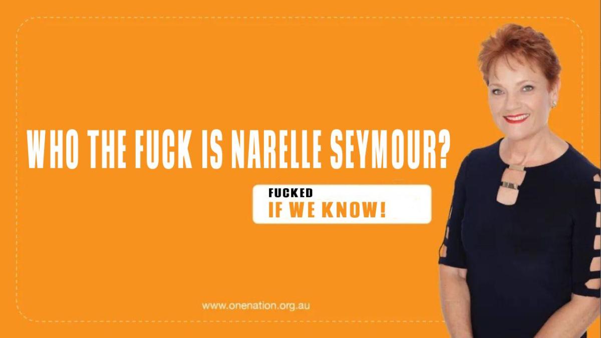narelle seymour one nation missing candidate