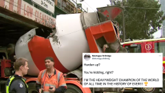 Two Vehicles In Four Days Hit Montague St Bridge So Is It Developing An Appetite For Cement?