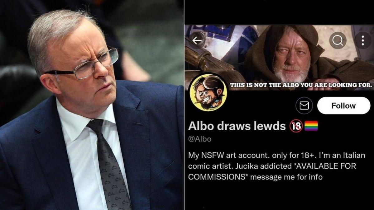 anthony albanese lewd picture porn account twitter