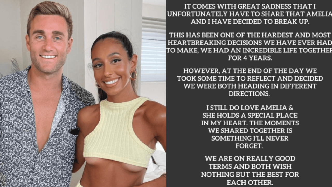 Love Island’s Golden Couple Josh & Amelia Dropped 2 Lengthy IG Posts Announcing They’re Donezo
