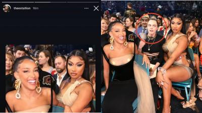 Megan Thee Stallion Shared A Pic With Cara Delevingne Edited Out & Do I Smell Beef?