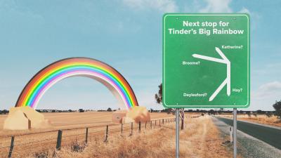 Tinder’s ‘Big Rainbow’ Needs A Home In One Of These 4 Towns & You Can Vote On Which One