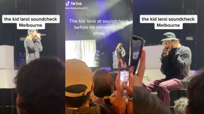 A Vid Emerged Of The Kid LAROI Sound-Checking Mins Before Needing An IV Drip & Axing His Show