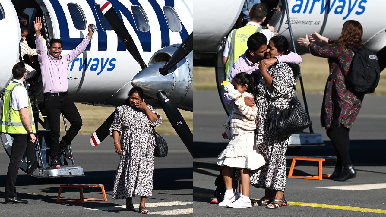 FINALLY: The Nadesalingam Family Has Just Arrived Home In Biloela After 4 Years In Detention