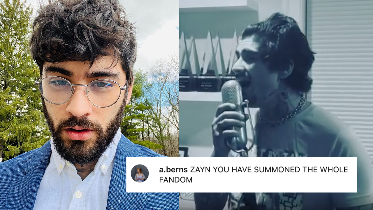Zayn Malik Came Out Of Retirement & Posted An 8-Sec 1D Vid In A Spicy Response To That Liam Tea