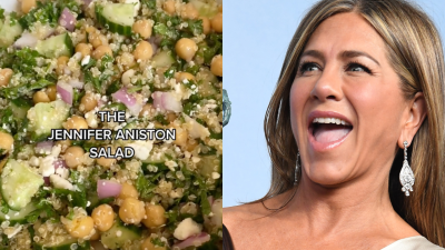 Jen Never Ate The Viral ‘Jennifer Aniston Salad’ So We Downed All Those Chickpeas For Nothing