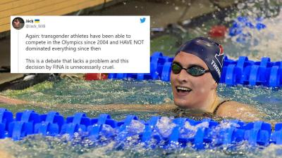 Trans Swimmers Are Not Here To ‘Dominate’ And ‘Rob’ Your Cis Faves Of Medals, They’re Here To Swim