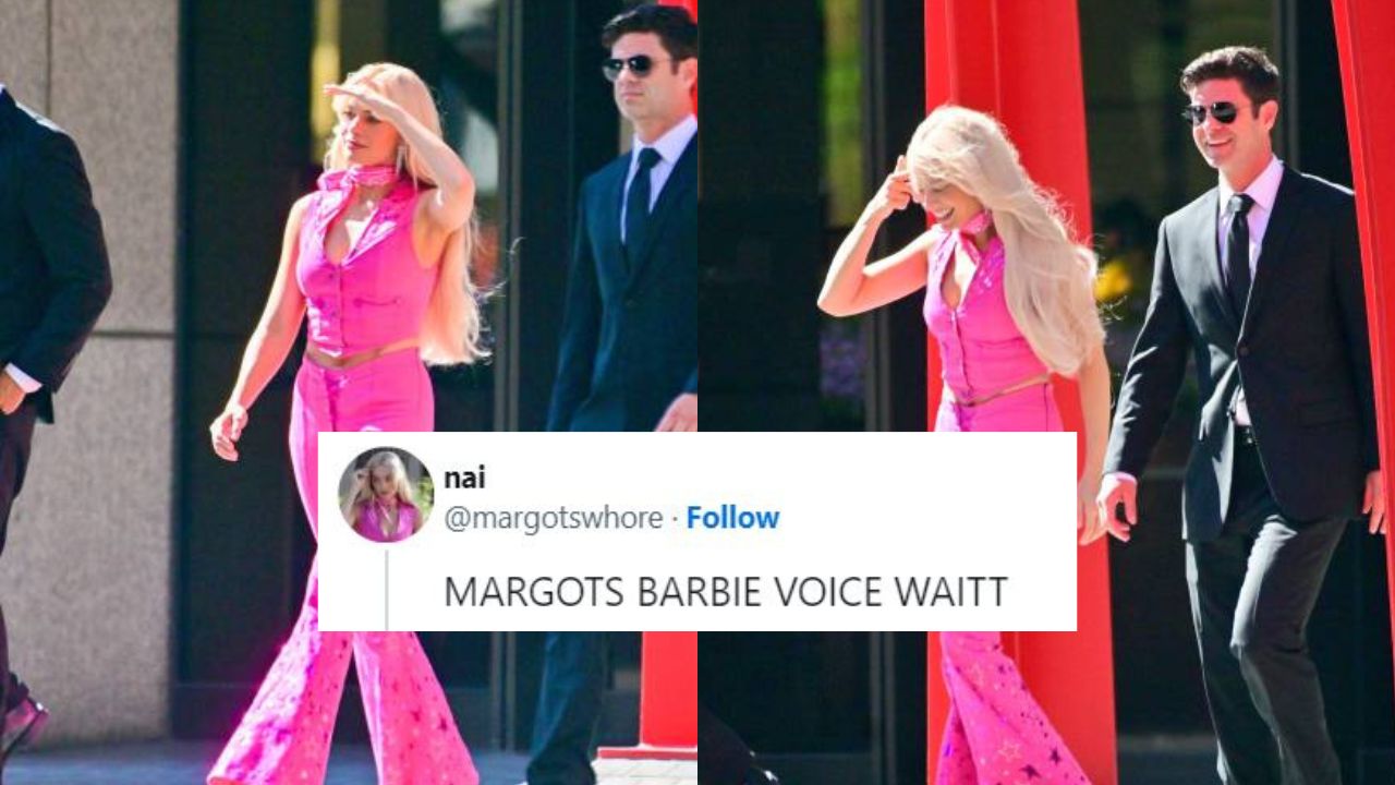 Let’s Go Party: A Barbie Plot Reveal & A Vid Of Margot Talking In Character Have Leaked