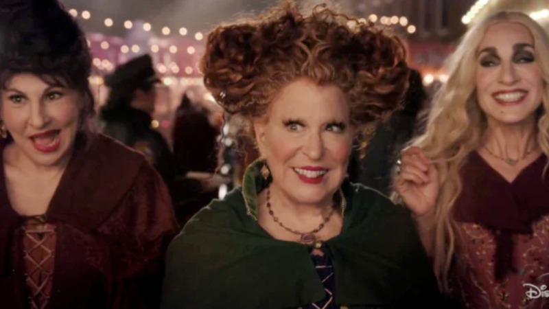 YES, WITCH: The Sanderson Sisters Are Back & Badder Than Ever In The 1st Hocus Pocus 2 Teaser