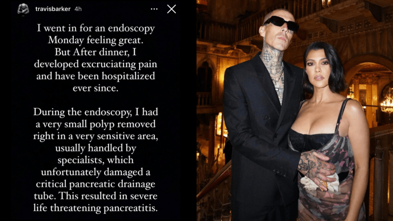 Travis Barker & Kourtney Kardashian Have Broken Their Silence After Travis’ Hospital Emergency