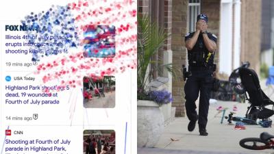 UHH: The 4th Of July Google Doodle Actually Put Fireworks Over The Chicago Mass Shooting News