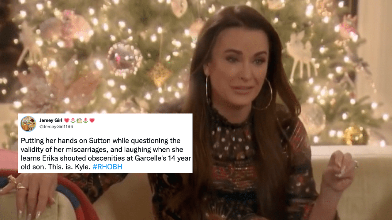 RHOBH Stars Erika & Kyle Are Getting Slammed After Yet-To-Air Clips Surfaced On Social Media