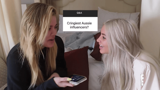 Celeb Spellcheck Exposed Cringe Aussie Influencers & Fake Couples In A Spicy IG Q&A Last Night