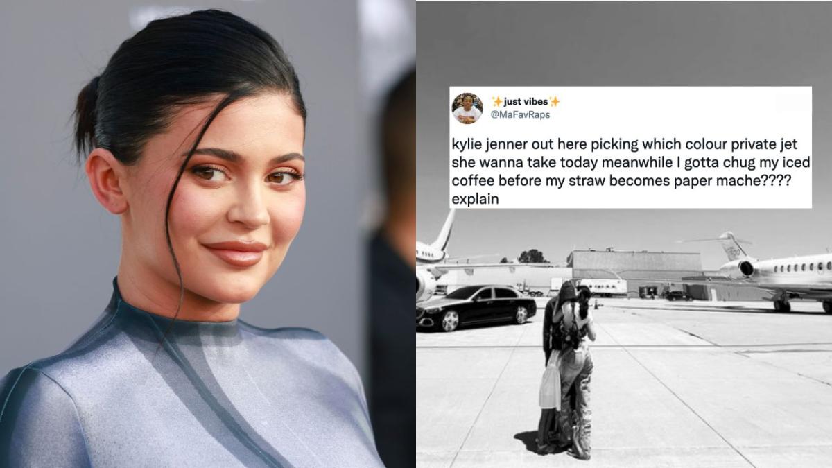 Kylie Jenner called out by fans for using a private jet for short commutes.