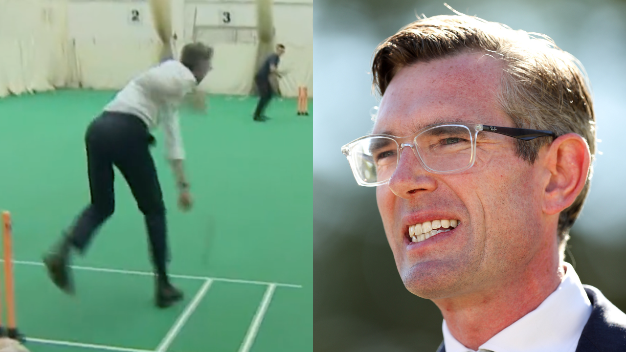 Stop What You’re Doing & Watch Dominic Perrottet Absolutely Bork This Attempt At A Cricket Bowl