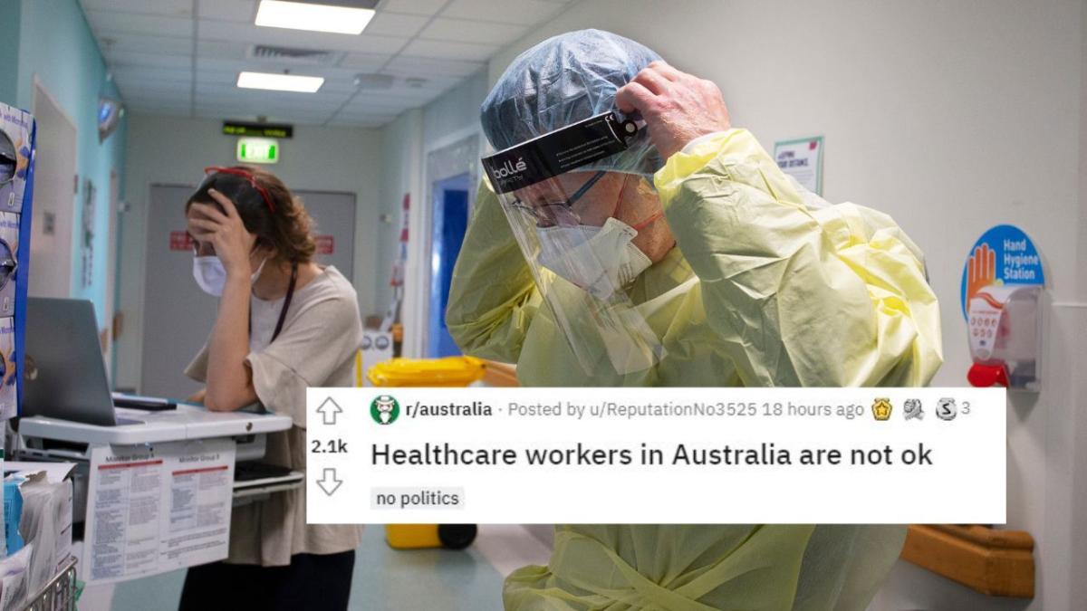 healthcare workers reddit australia