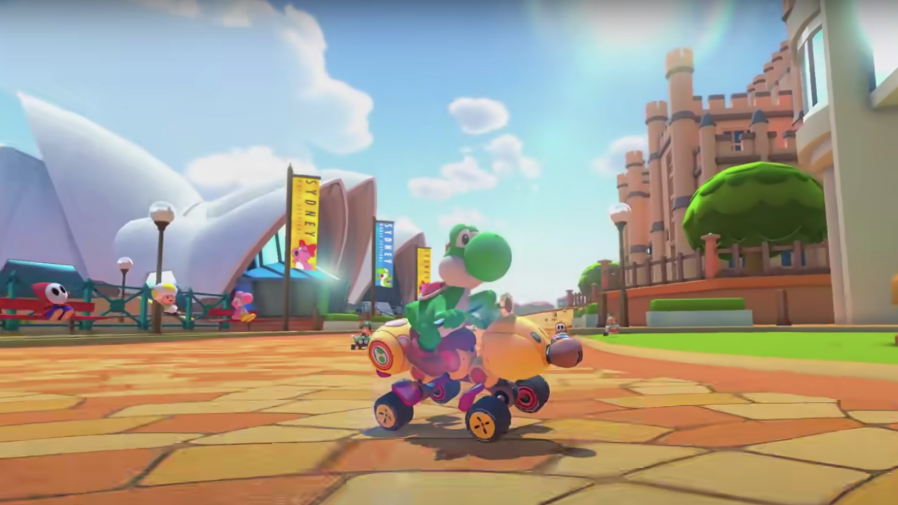 Get Ready To Fang Red Shells At Luna Park ‘Cos A New Mario Kart Track Set In Syd Is Coming