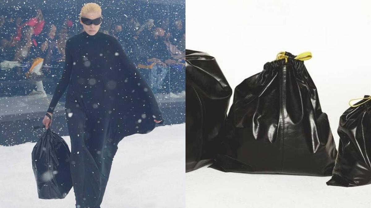 Balenciaga selling trash 'pouches' bags that cost $1790