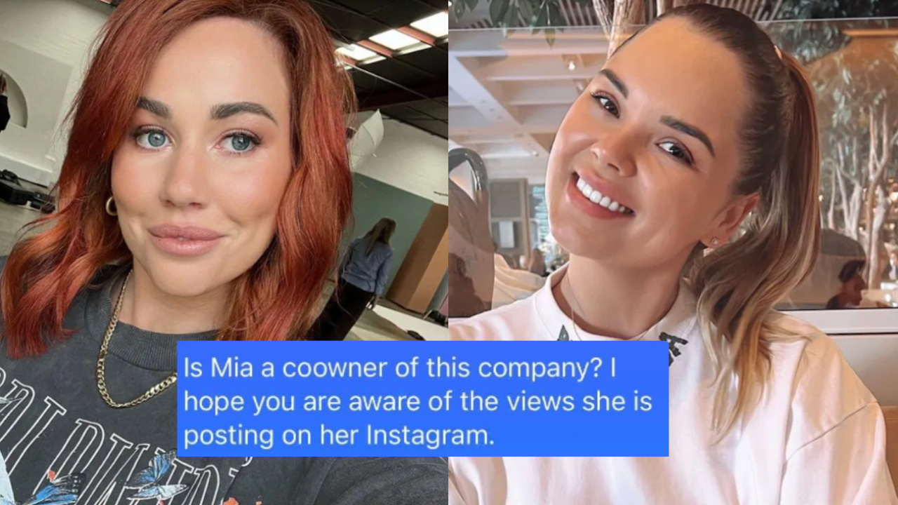 A Spicy DM Has Shed More Light On The Rumoured Feud Between Mia Plecic & Sophie Cachia