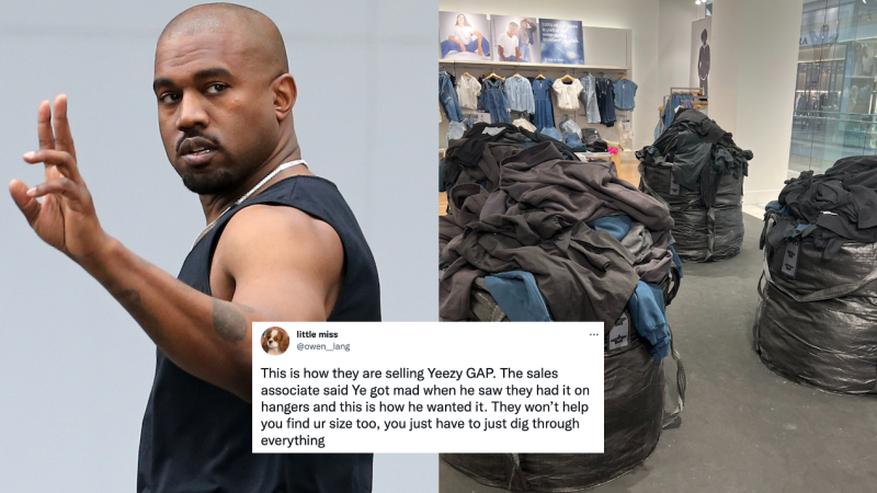 ‘I’m An Innovator’: Kanye Has Defended Selling New Yeezy Collection Out Of Literal Garbage Bags