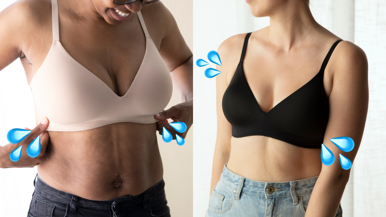 This New Sweat-Proof Bra Can Soak Up 20ml Of Liquid Which Is Huge News For My Swampy Norks