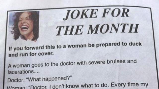 QLD Newspaper Posts, Swiftly Deletes Fkd Apology After Publishing A Misogynistic Joke About DV