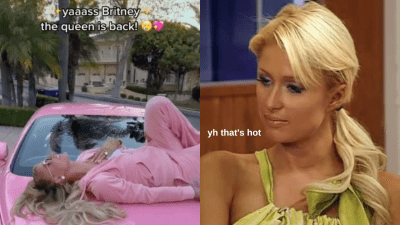 No.1 Britney Fan Paris Hilton Shared A Y2K Fantasy Vid Of Herself Dancing To ‘Hold Me Closer’
