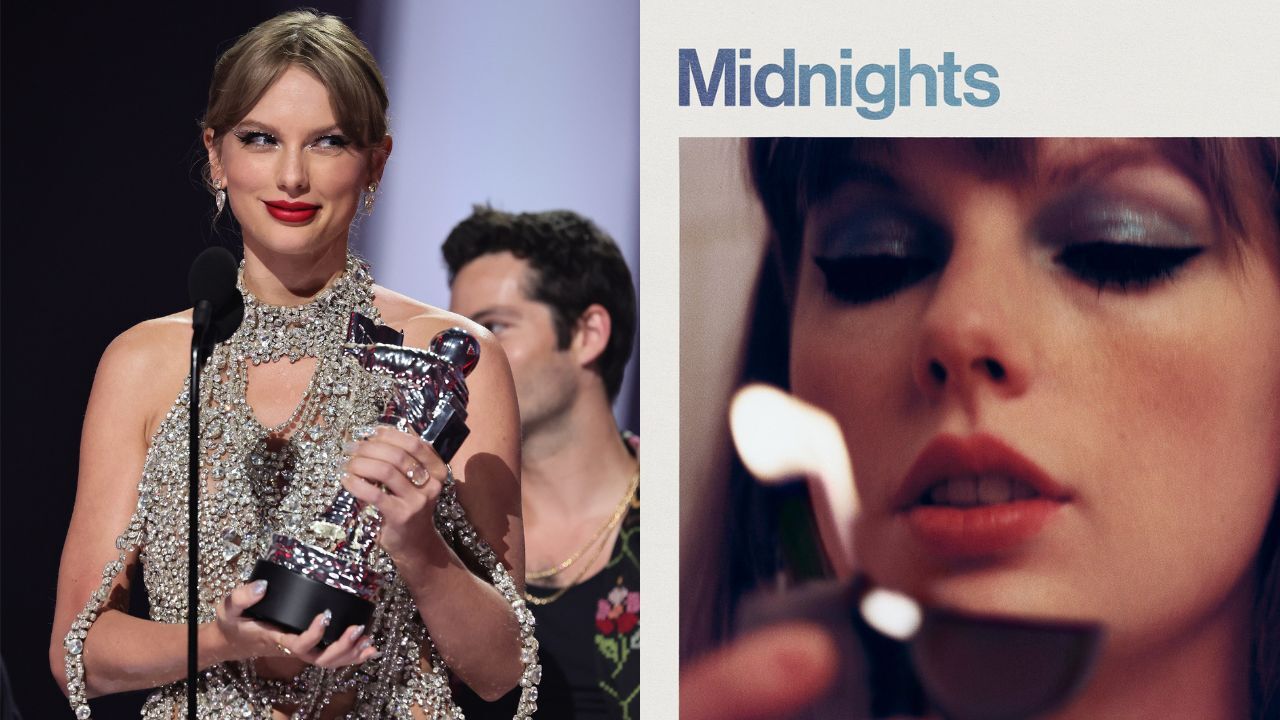 Taylor Swiftly Announced Her Upcoming Album Midnights While Accepting An Award Like A Queen