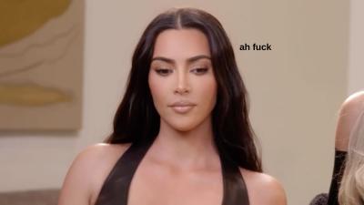 Kim K Addresses Her Gross ‘Get Yr Ass Up & Work’ Comment In The Spicy New Kardashians Trailer