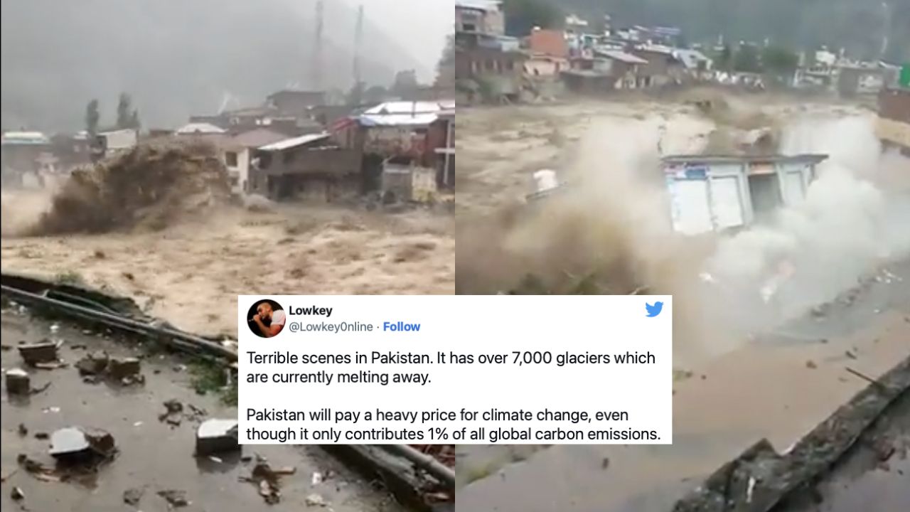 Pakistan floods are a result of climate change