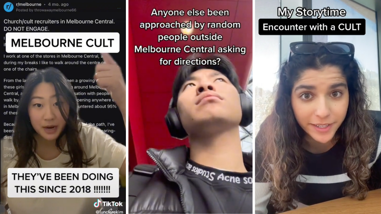WTF: Melburnians Have Taken To TikTok After Being Approached By Cult Recruiters In The CBD