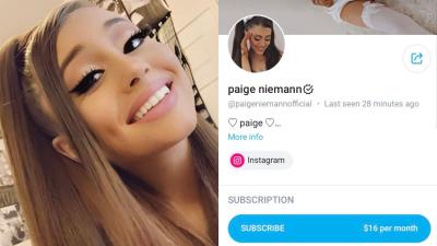 Ariana Grande’s Infamous Cosplayer Paige Neimann Has Been Called Out For Her ‘Creepy’ OnlyFans