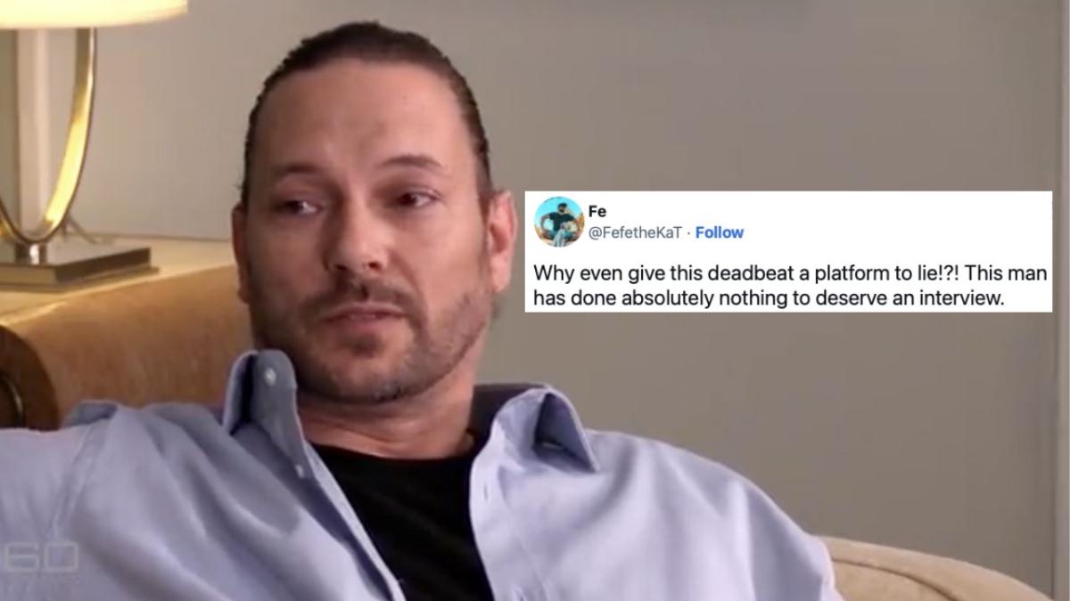 Kevin Federline on 60 minutes with angry fan tweets