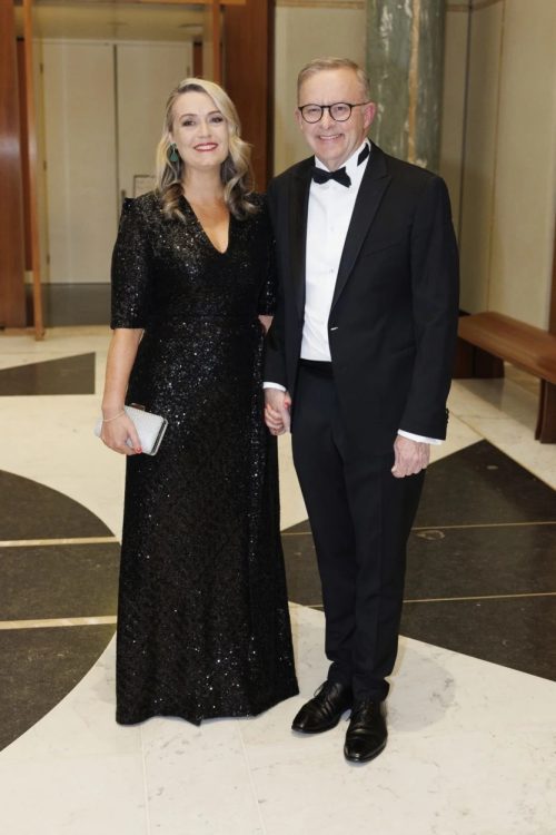 Adam Bandt’s Wife And Sarah Hanson-Young Slayed Last Night’s Midwinter Ball W/ Anti-Coal Dresses