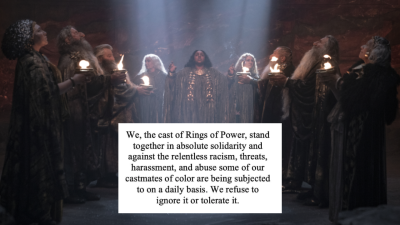 The LOTR: Rings Of Power Cast & OG Film Actors Have Called Out Racist Backlash From Fkd Fans
