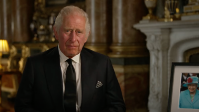 King Charles III Made His First Speech On The Throne & Even Harry & Meghan Copped A Mention