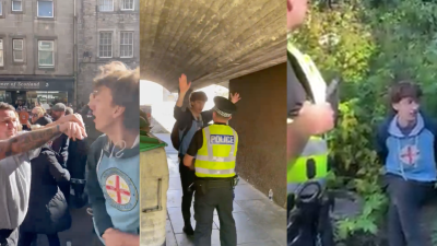 Heckler In Melb Footy Shirt Arrested In Edinburgh After Calling Prince Andrew A ‘Sick Old Man’