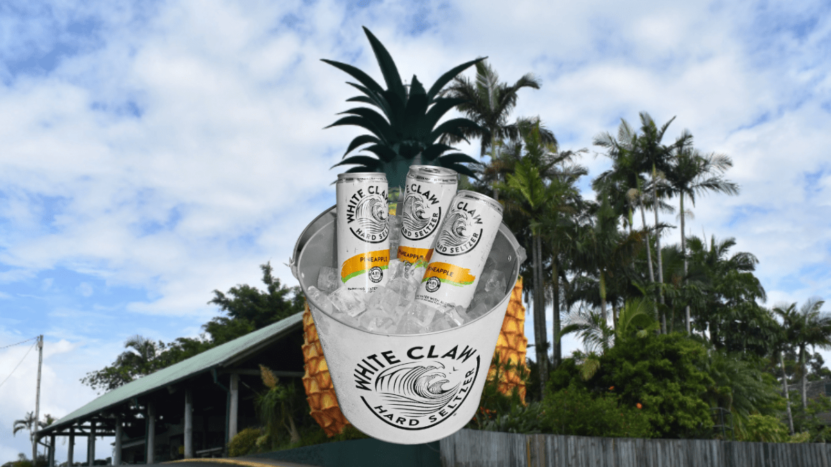 White Claw pineapple