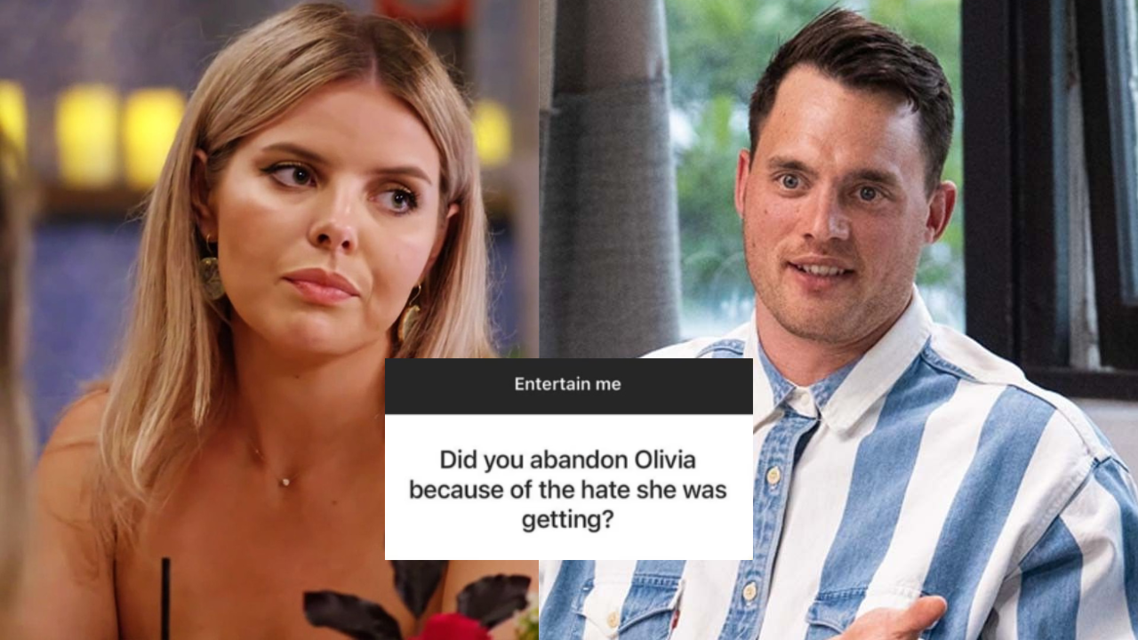 MAFS’ Jackson Has Taken Notes From Olivia & Revealed Why Their Relo Flopped Via An IG Q&A