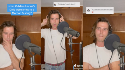 A TikToker Made Adam Levine’s Horny DMs Into A Maroon 5 Song & That Chorus Of His Is Absurd