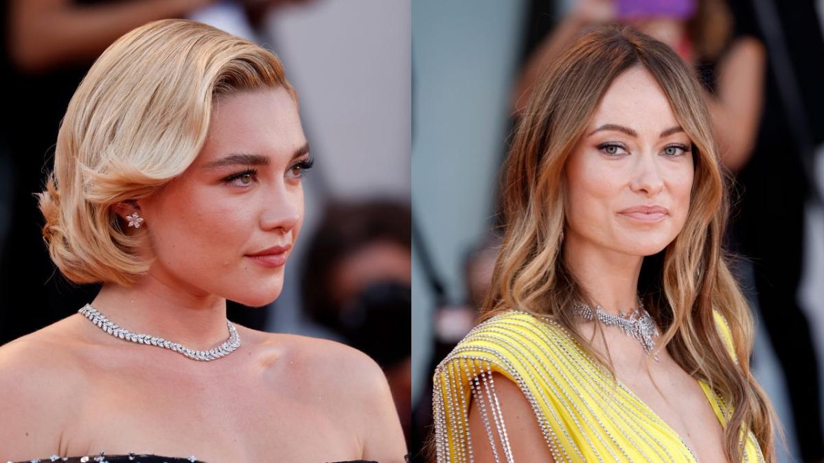 Olivia Wilde Florence Pugh screaming match, crew slams feud rumours don't worry darling