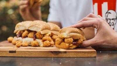 KFC Has Gone Full Sun’s Out Buns Out & Brought Back The Popcorn Chicken Slab For Another Run