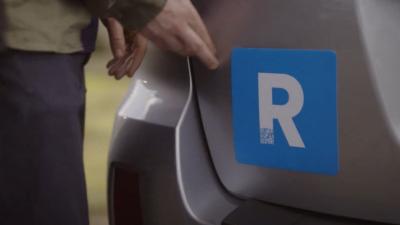 Nervous Drivers Can Put R Plates On Their Car Which Somehow Got Through The Approval Phase