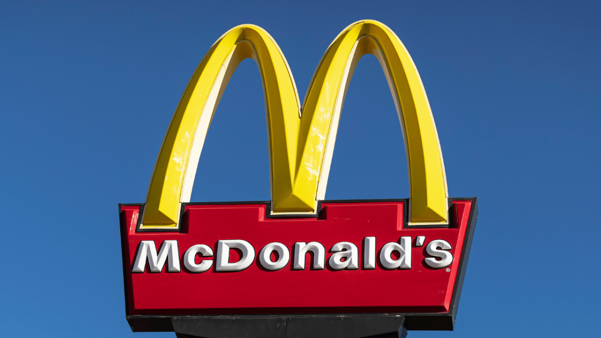 McDonald's Golden Arches sign