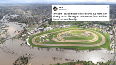 Maribyrnong Residents And MPs Say Flemington Racecourse Flood Wall Made Damage To Homes Worse